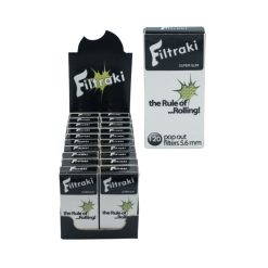 Filtraki Maxi Super Slim 5.6mm Φιλτράκια (Συσκευασία 20 Τεμαχίων)