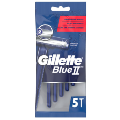 Gillette Blue II Ξυραφάκια 5 Τμχ