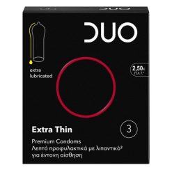 Duo Extra Thin Προφυλακτικά 3 Τμχ