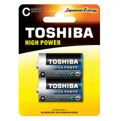 Toshiba C High Power Αλκαλικές Μπαταρίες 2 Τμχ