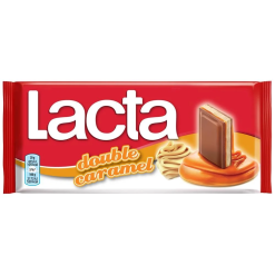 Lacta Double Caramel Σοκολάτα 100gr