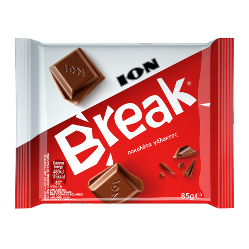ΙΟΝ Break Γάλακτος Σοκολάτα 85gr