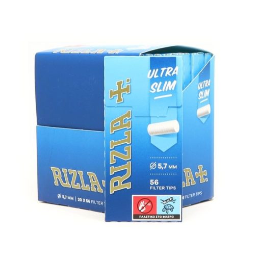 Rizla Ultra Slim 5.7mm 56 Φιλτράκια (Συσκευασία 20 Τεμαχίων)
