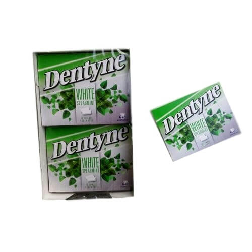 Dentyne White Δυόσμος Τσίχλες 16.8gr (Συσκευασία 14 Τεμαχίων)
