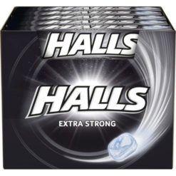 Halls Extra Strong Καραμέλες 33.5gr (Συσκευασία)