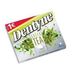 Dentyne Πράσινο Τσάι Τσίχλες 16.8gr (Τεμάχιο)