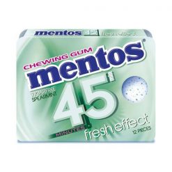 Mentos 45` Δυόσμος Τσίχλες 18gr