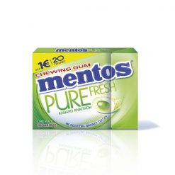 Mentos Pure Fresh Λεμόνι Τσίχλες 30gr