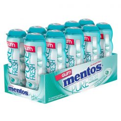 Mentos Pure Fresh Wintergreen Μπουκάλι Τσίχλες