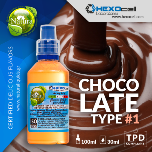 Natura Chocolate Type #1 30/60ml (Flavour Shots)
