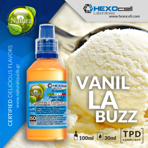 Natura Vanilla Buzz 30/60ml (Flavour Shots)