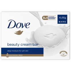 Dove Beauty Cream Bar Σαπούνι 4 Τμχ 90gr