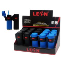 Leon Barrel Blue & Black Αναπτήρας