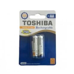 Toshiba AAA Επαναφορτιζόμενη Μπαταρία 2 Τμχ