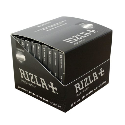 Rizla Precision Carbon Ultra Slim 5.7mm 54 Φιλτράκια (Συσκευασία 20 Τεμαχίων)