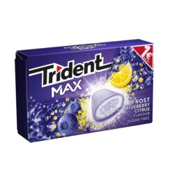 Trident Max Frost Blueberry Citrus Τσίχλες 20gr (Τεμάχιο)