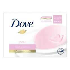 Dove Pink Σαπούνι 2 Τμχ 100gr