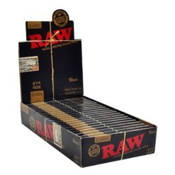 Raw Classic Black 1.1/4 Χαρτάκια (Συσκευασία)