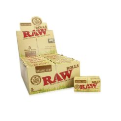 Raw Organic Hemp King Size Slim Ρολό (Συσκευασία)