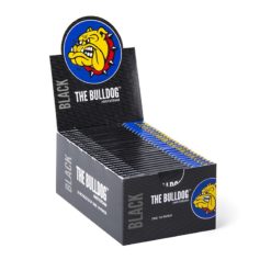The Bulldog Μαύρα 1.1/4 Χαρτάκια (Συσκευασία)
