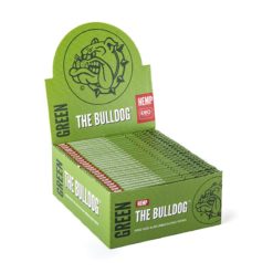 The Bulldog Πράσινα Hemp King Size Slim Χαρτάκια (Συσκευασία)