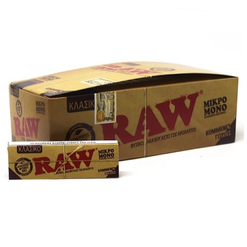 Raw Classic Με Κομμένες Γωνίες Χαρτάκια (Συσκευασία)