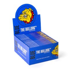 The Bulldog Μπλε King Size Slim Χαρτάκια 33 Φύλλα (Συσκευασία 50 Τεμαχίων)