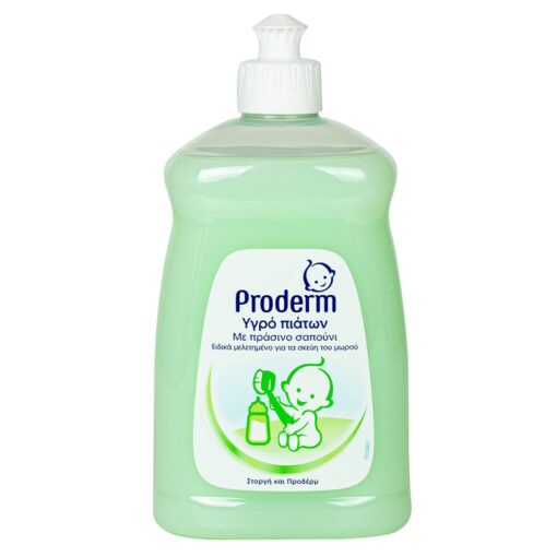 Proderm Πράσινο Σαπούνι Υγρό Πιάτων 500ml