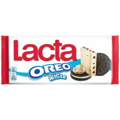 Lacta Oreo White Σοκολάτα 100gr