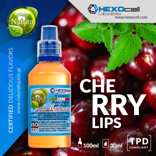 Natura Cherry Lips 30/60ml (Flavour Shots)